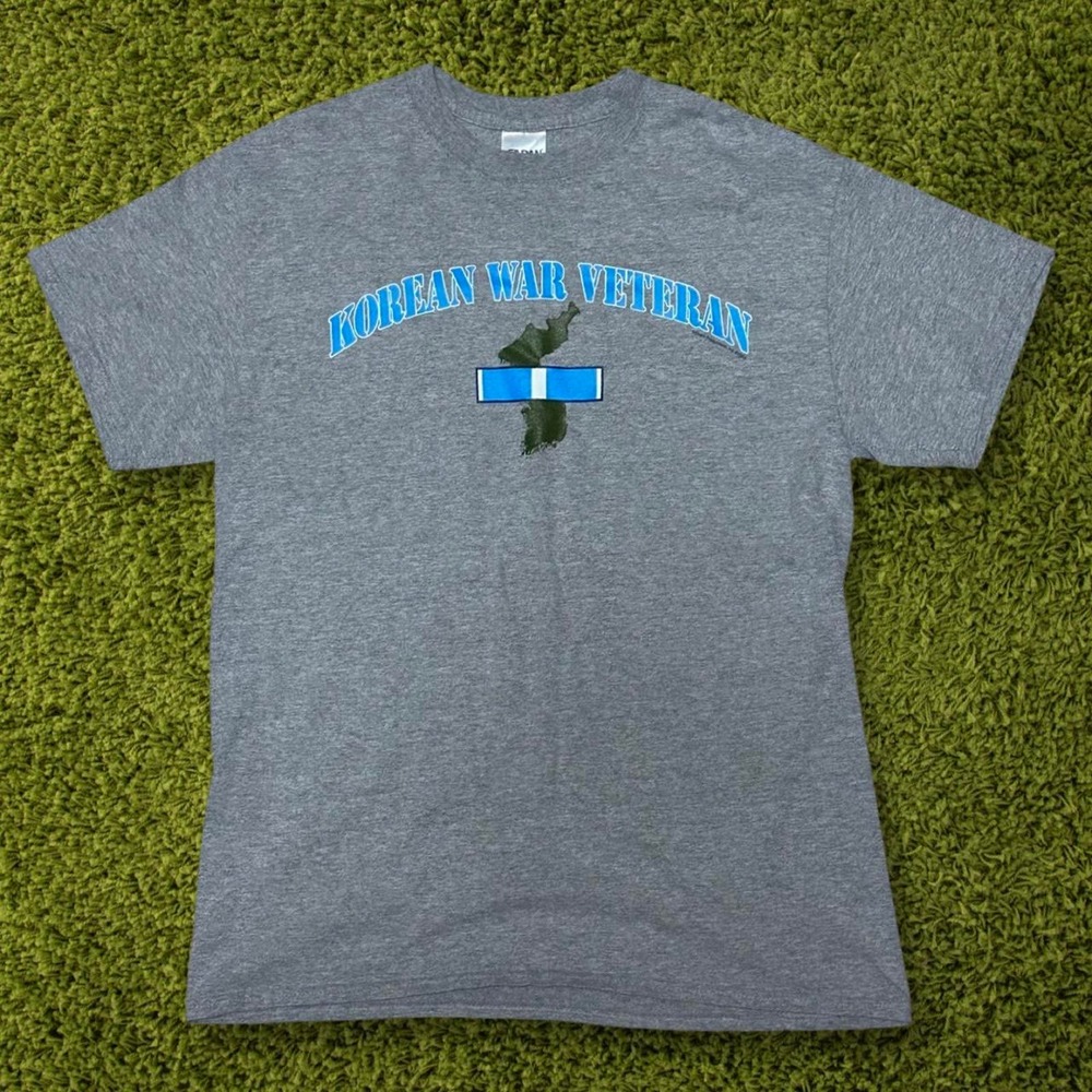 2007 Korea War Veteran Grey T-Shirt